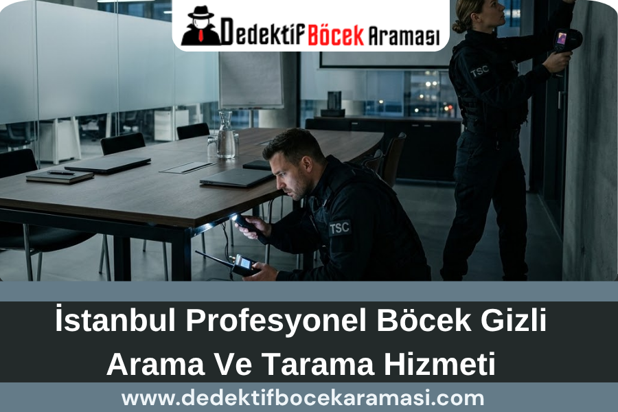 İstanbul Profesyonel Böcek Gizli Arama Ve Tarama Hizmeti