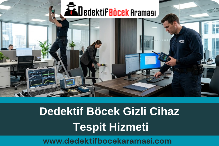 Dedektif Böcek Gizli Cihaz Tespit Hizmeti